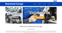 Desktop Screenshot of bearwoodgarage.com